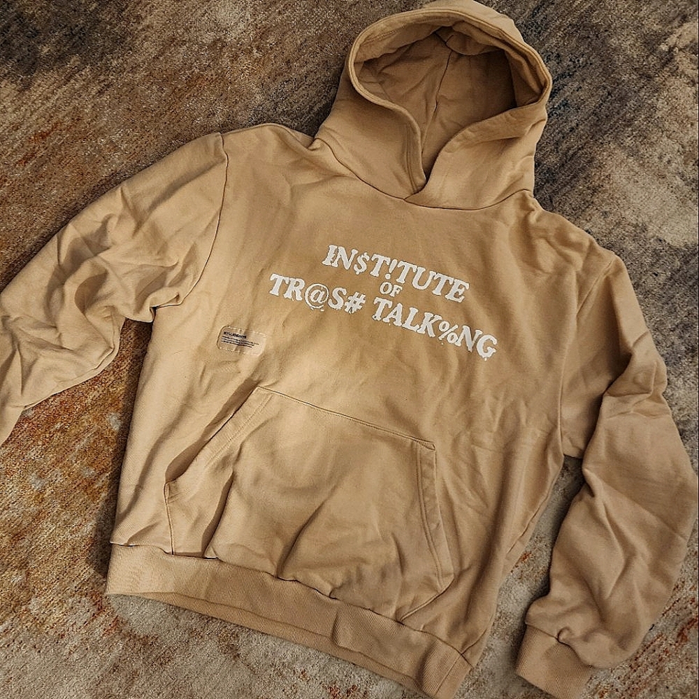 Students "INSTITUTE OF TR@S# TALK%NG" Hoodie